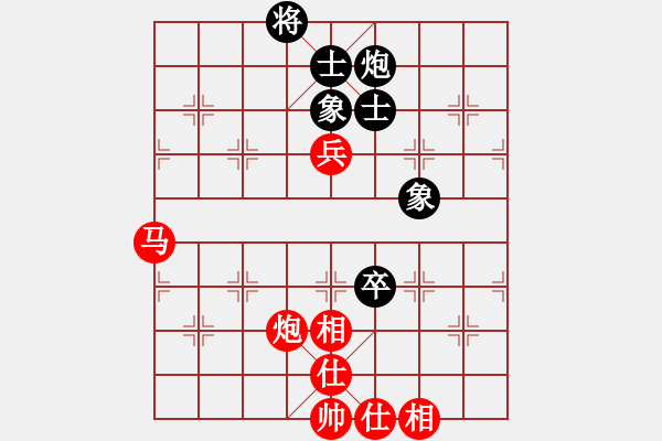 象棋棋譜圖片：231a - 馬炮高兵仕相全例勝包高卒士象全 - 步數(shù)：0 