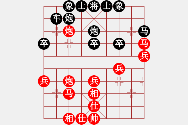 象棋棋譜圖片：vjb120315VS百花-樺(2015-2-12) - 步數(shù)：40 