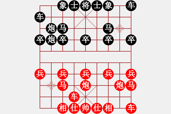 象棋棋譜圖片：將遇良才[1696645424] （先負） 紅顏幫-酒棋仙[327057751] - 步數(shù)：10 