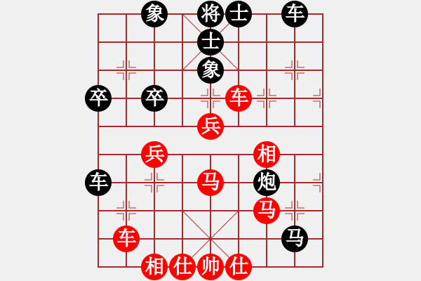 象棋棋譜圖片：新馬放南山(6段)-勝-油菜花(4段) - 步數(shù)：40 