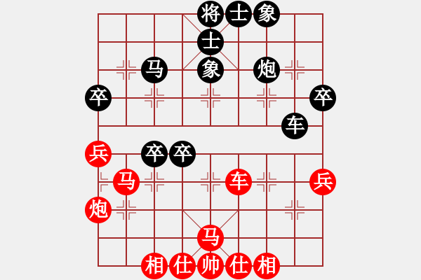 象棋棋譜圖片：所羅門之風(2段)-勝-禪悟性情(5段) - 步數(shù)：50 