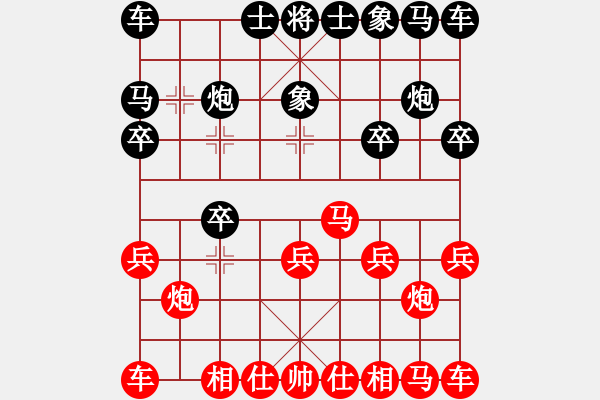 象棋棋譜圖片：小風波(月將)-勝-醉臥沙場眠(9段) - 步數(shù)：10 