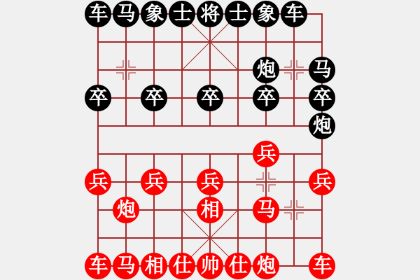 象棋棋譜圖片：okey[790038575] -VS- sigberfire2011[759122344] - 步數(shù)：10 