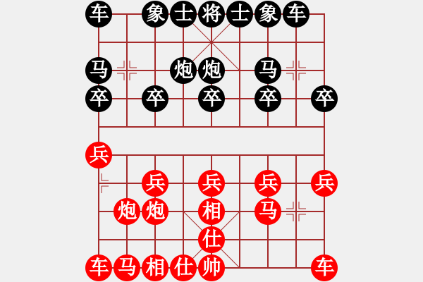 象棋棋譜圖片：愛(ài)中華之金鉤炮專輯《13》先勝海龍王6-1 - 步數(shù)：10 