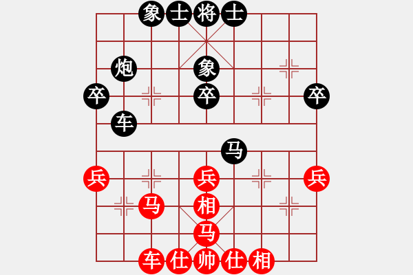 象棋棋譜圖片：東馬 許剛明 負(fù) 西馬 黃運(yùn)興 - 步數(shù)：40 