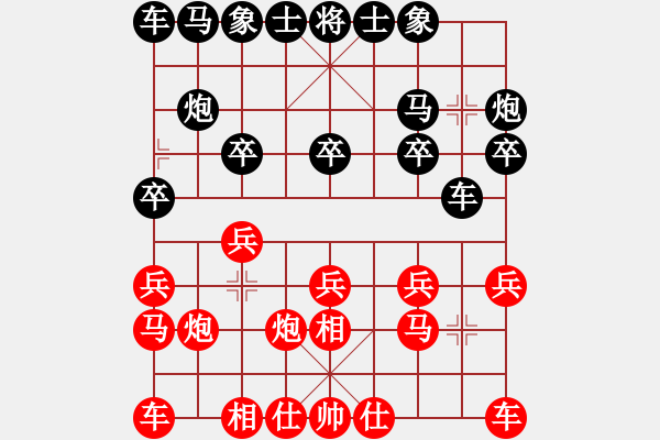 象棋棋譜圖片：“大崗鎮(zhèn)杯”六鎮(zhèn)聯(lián)賽 第四輪 我 先和 南村鎮(zhèn)棋手 - 步數(shù)：10 