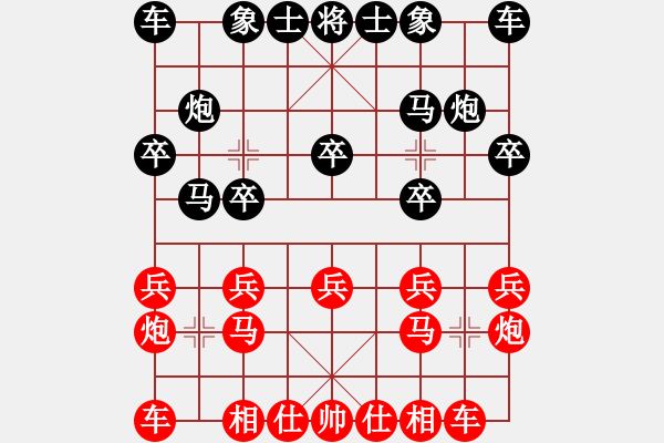 象棋棋譜圖片：chanwan(0舵)-負(fù)-至尊四哥(0舵) - 步數(shù)：10 