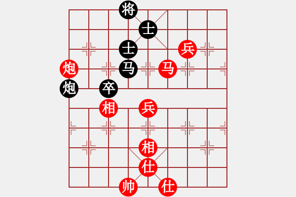 象棋棋譜圖片：173.中炮對(duì)單提馬轉(zhuǎn)列炮（84胡、柳胡） - 步數(shù)：110 