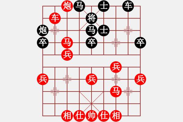 象棋棋譜圖片：東方神圣(北斗)-勝-黑手黨教父(天罡) - 步數(shù)：45 