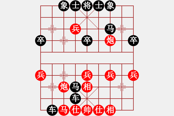 象棋棋譜圖片：gg-勝-rr 2017-05-08 22_20_44.pgn - 步數(shù)：40 