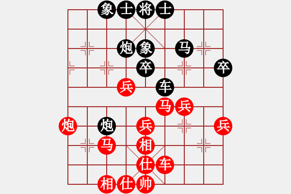 象棋棋譜圖片：青島小歌(6段)-和-城下兵臨(7段) - 步數(shù)：60 