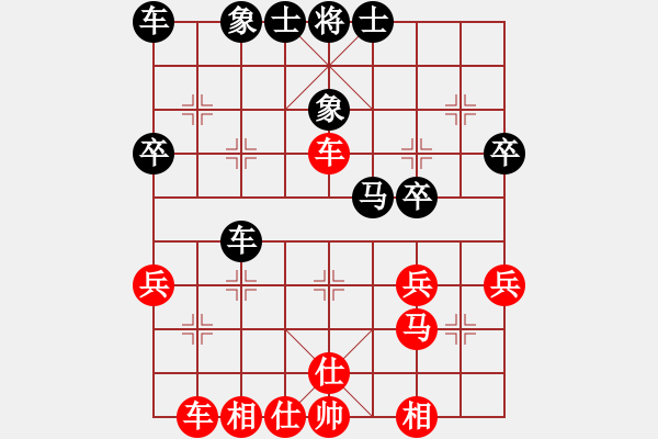 象棋棋譜圖片：劍膽琴心(6段)-和-alou(8段) - 步數(shù)：30 