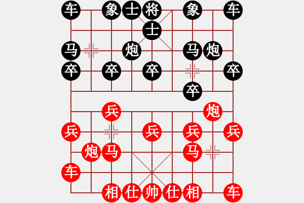 象棋棋譜圖片：第10輪 第62臺 山西 鹿小兵 先勝 遼寧 賴玉茹 - 步數(shù)：10 