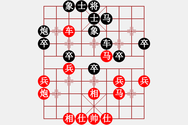 象棋棋譜圖片：pengwentuo 超級(jí)理念?。。。。。。。。。。。?！細(xì)心體會(huì) - 步數(shù)：40 