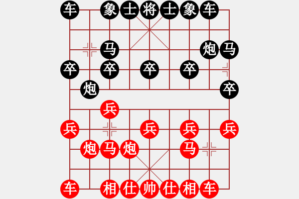 象棋棋譜圖片：許文學 先勝 李成之 - 步數(shù)：10 