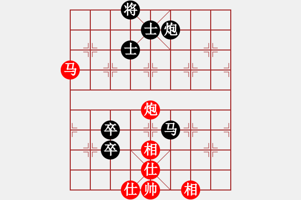 象棋棋譜圖片：2019.7.2.3評(píng)測(cè)后勝8-1牛頭滾和棋譜對(duì)屏風(fēng)馬兩頭蛇 - 步數(shù)：100 