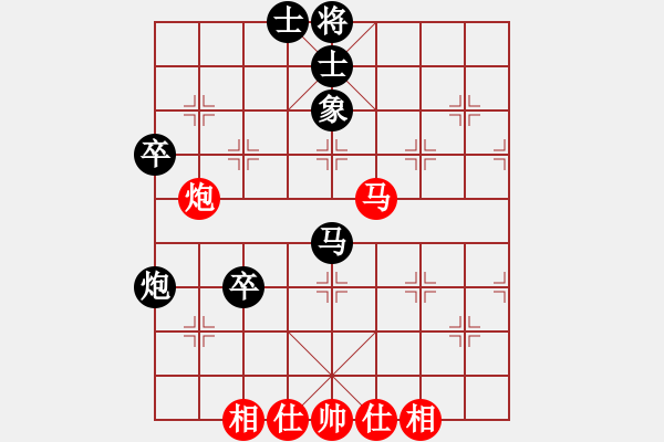 象棋棋譜圖片：2019.7.2.3評(píng)測(cè)后勝8-1牛頭滾和棋譜對(duì)屏風(fēng)馬兩頭蛇 - 步數(shù)：60 