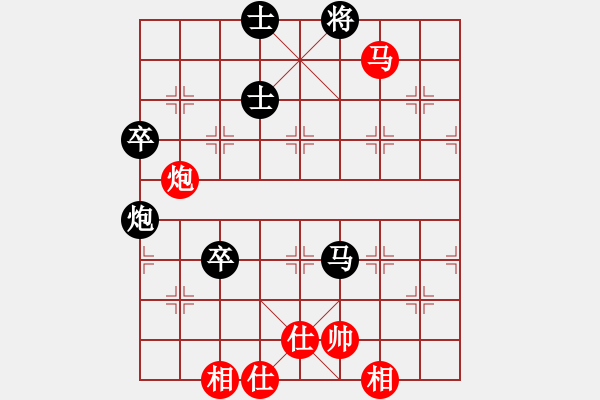 象棋棋譜圖片：2019.7.2.3評(píng)測(cè)后勝8-1牛頭滾和棋譜對(duì)屏風(fēng)馬兩頭蛇 - 步數(shù)：70 