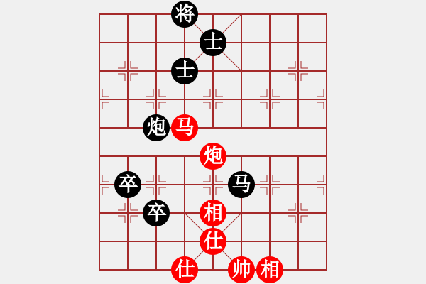 象棋棋譜圖片：2019.7.2.3評(píng)測(cè)后勝8-1牛頭滾和棋譜對(duì)屏風(fēng)馬兩頭蛇 - 步數(shù)：90 