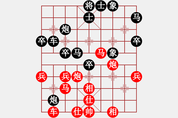 象棋棋譜圖片：濱海剃頭刀(3段)-和-軟賤(2段) - 步數(shù)：60 