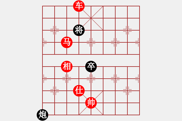 象棋棋譜圖片：五七炮進三兵對屏風馬（旋風16層先勝旋風V8.0特大級） - 步數(shù)：177 