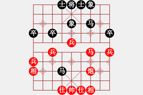 象棋棋譜圖片：sossos(9星)-和-股里古怪(9星) - 步數(shù)：50 