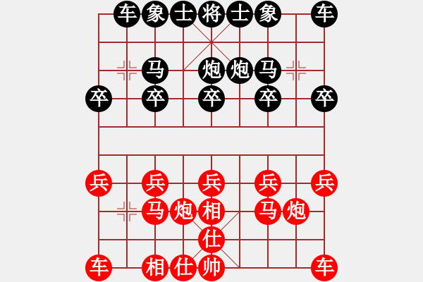 象棋棋譜圖片：龔宇軒對廖教練一對11 - 步數(shù)：10 