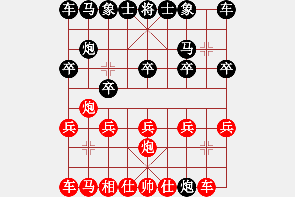 象棋棋譜圖片：棋友-魚(yú)aiq鳥(niǎo)[575644877] -VS- 獨(dú)孤求敗。[931677558] - 步數(shù)：10 