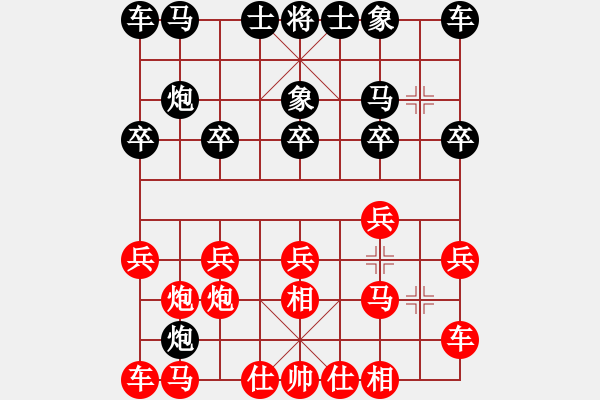 象棋棋譜圖片：666局 A07- 金鉤炮局-小蟲引擎23層(2688) 先勝 徐晃(1450) - 步數(shù)：10 