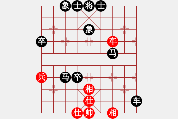 象棋棋譜圖片：弈軒！野狼[870451150] -VS- ‖棋家軍‖詩琪[892347242] - 步數(shù)：76 