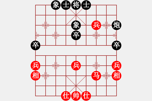 象棋棋譜圖片：江蘇南京 言纘昭 和 黑龍江 孫思陽(yáng) - 步數(shù)：46 