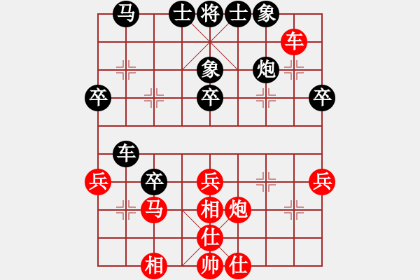 象棋棋譜圖片：2021高雄象棋名人賽決賽第1局楊雨霖五段先負張瑞祥七段 - 步數(shù)：40 