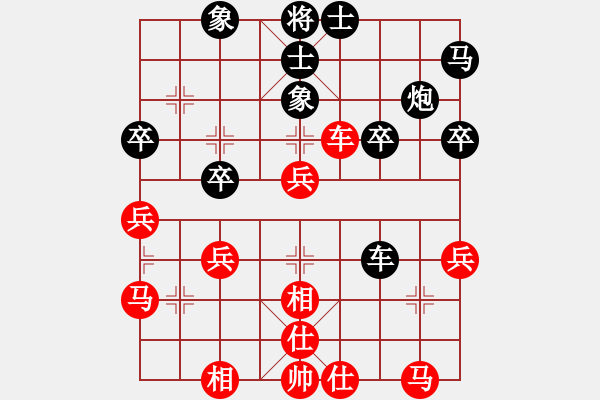 象棋棋譜圖片：棋經[2621365956] -VS- 紫微天相[376003825] - 步數(shù)：40 