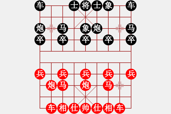 象棋棋譜圖片：1557920(將軍) 勝 3083232(常侍) - 步數(shù)：10 