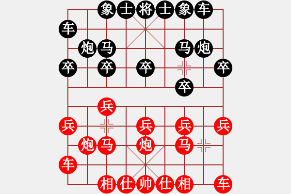 象棋棋譜圖片：龍在九天嘯(北斗)-勝-數(shù)控加工(9星) - 步數(shù)：10 