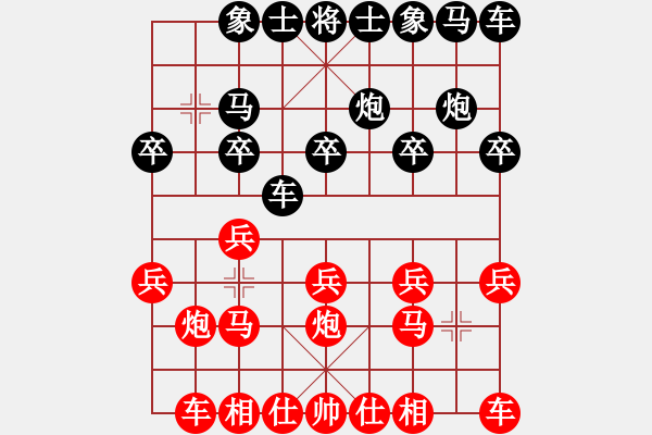 象棋棋譜圖片：-假象[-](業(yè)余三級) 勝 孤獨劍[896391102](業(yè)余三級) - 步數(shù)：10 