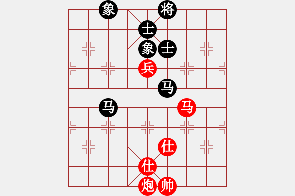 象棋棋譜圖片：上帝之劍(北斗)-和-先鋒無敵(9星) - 步數(shù)：120 