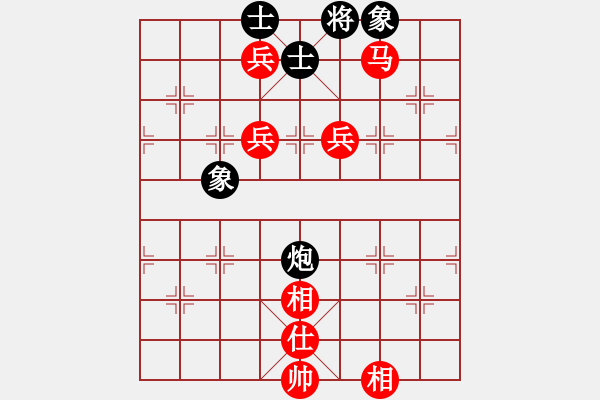 象棋棋譜圖片：長安棋社忠(8級)-勝-梁家軍鐵牛(9段)起馬轉邊炮對進７卒 - 步數(shù)：200 