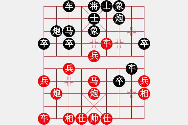 象棋棋譜圖片：ｖ方法 - 步數(shù)：0 