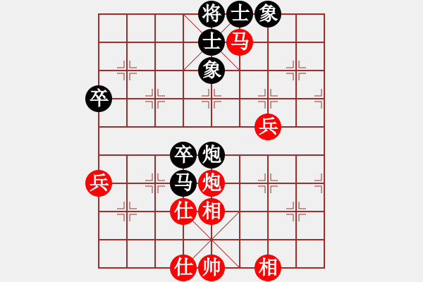 象棋棋譜圖片：︻㊣義Z═北唄═→[42892557] -VS- 橫才俊儒[292832991] - 步數(shù)：60 