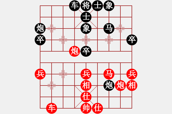 象棋棋譜圖片：江湖黑馬(9星)-和-shugu(9星) - 步數(shù)：40 