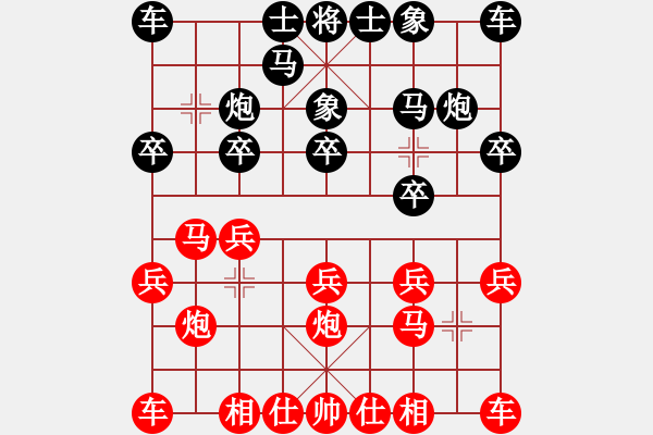 象棋棋譜圖片：feir 老兵兵 - 步數(shù)：10 