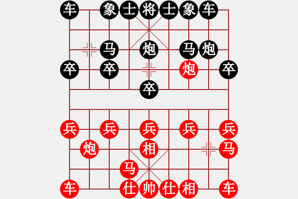 象棋棋譜圖片：讓你一刀又何妨 - 步數(shù)：10 