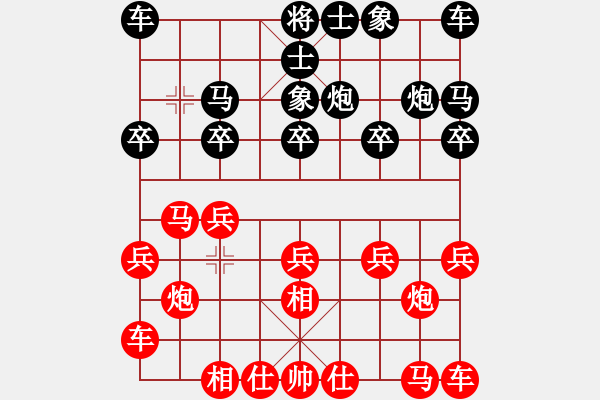 象棋棋譜圖片：游俠秦歌(6弦)-勝-chengcheng(9弦) - 步數(shù)：10 