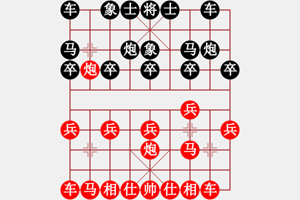 象棋棋譜圖片：【中】醉棋渡河[609092485] -VS- 今日神志不清[253975488] - 步數(shù)：10 