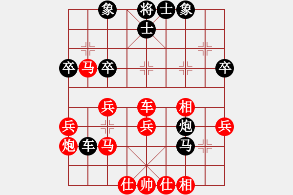 象棋棋譜圖片：名劍之老手(5段)-勝-魔刀再現(xiàn)(9段) - 步數(shù)：41 