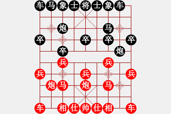 象棋棋譜圖片：天使 先勝 毛景復(fù)[7-1] - 步數(shù)：10 