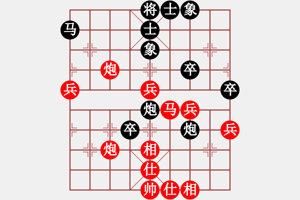 象棋棋譜圖片：順手炮開(kāi)局中盤(pán)使用控制戰(zhàn)術(shù)。。殘局時(shí)對(duì)手心理崩潰出錯(cuò)致敗。 - 步數(shù)：60 