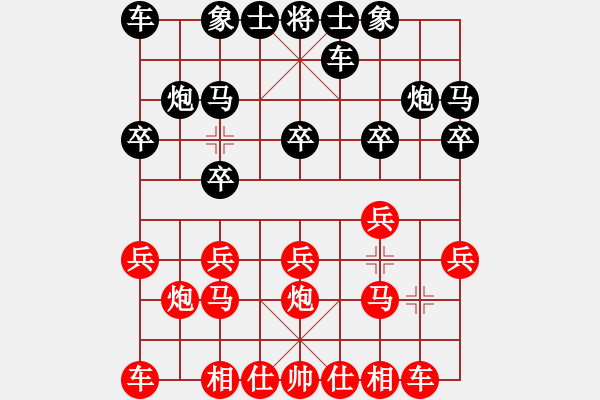 象棋棋譜圖片：科亞尼(月將)-勝-俠女云從龍(9段) - 步數(shù)：10 