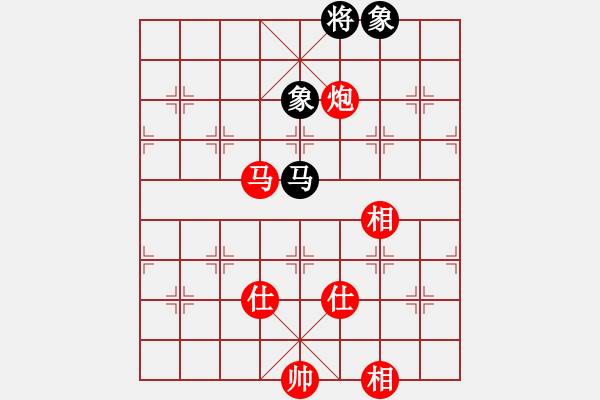 象棋棋譜圖片：馬炮仕相全勝馬單缺士 - 步數(shù)：10 